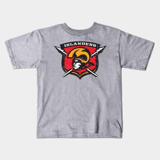 Hawaii Islanders Kids T-Shirt by MindsparkCreative